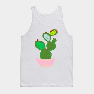 POTTED PRICKLY CACTUS Tank Top